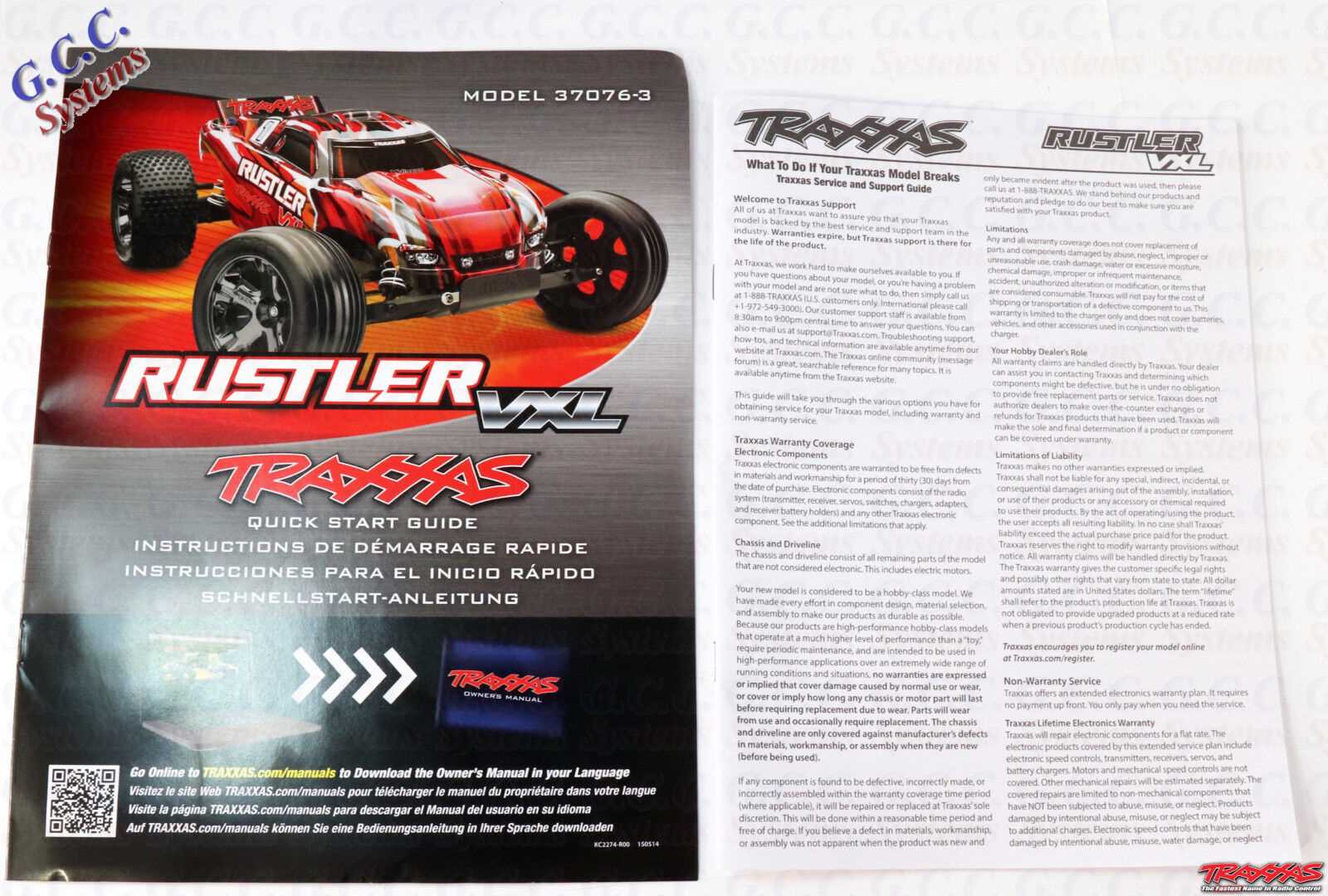 traxxas rustler instruction manual