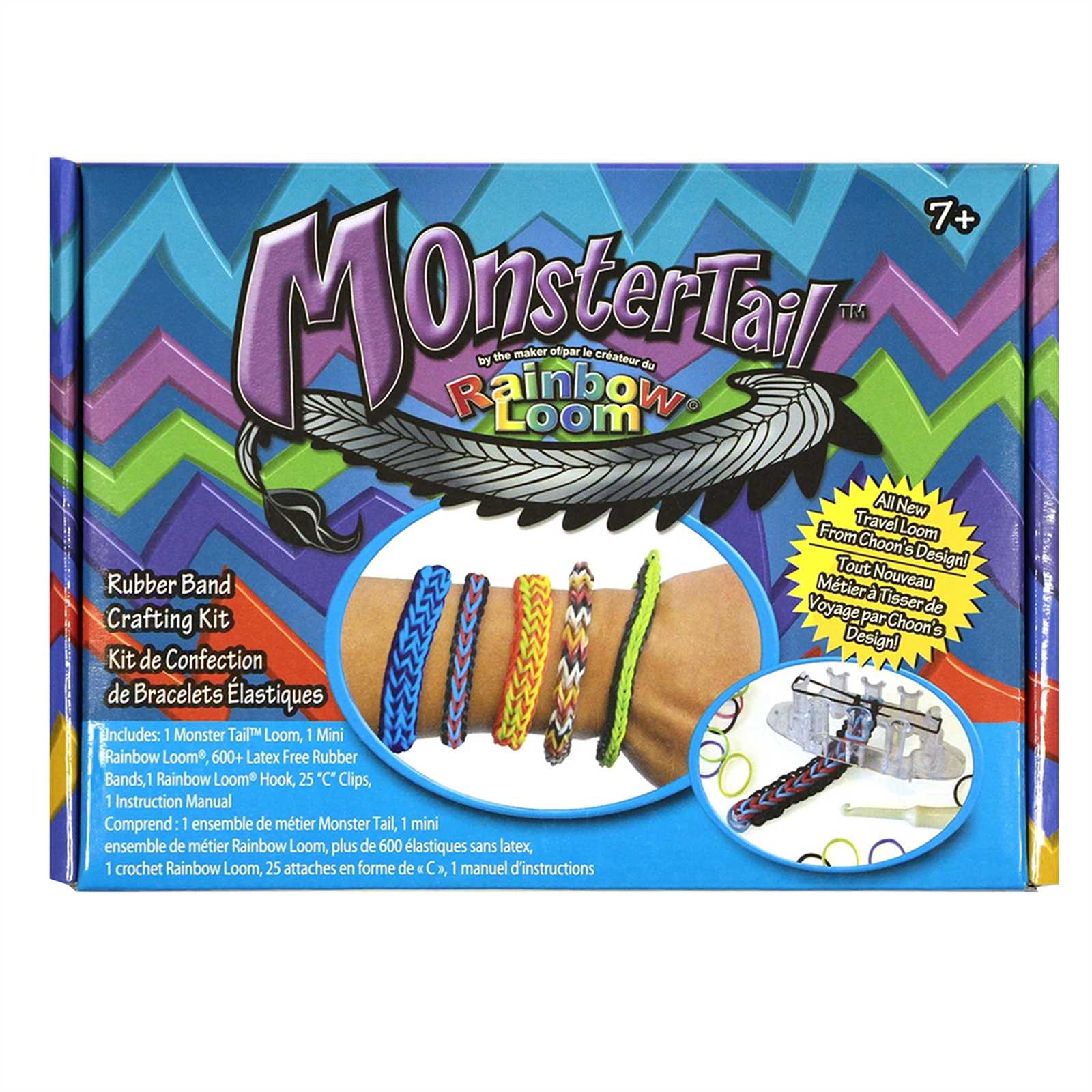 monster tail rainbow loom instruction manual