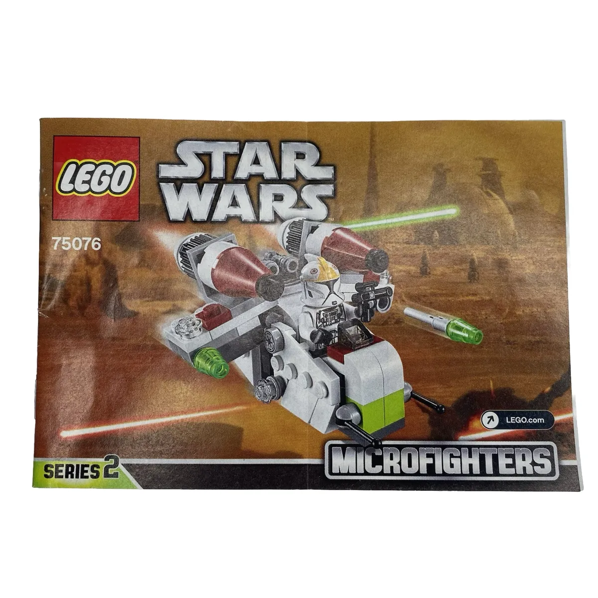 lego star wars instruction manuals