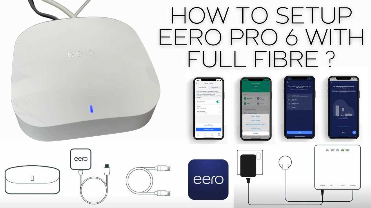 eero pro 6 instruction manual