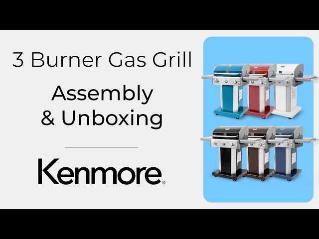 kenmore gas grill instruction manual