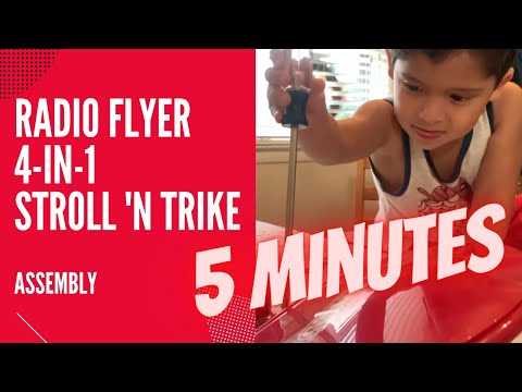 radio flyer 4 in 1 trike instruction manual