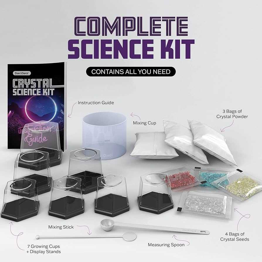 edu science crystal growing kit instructions manual