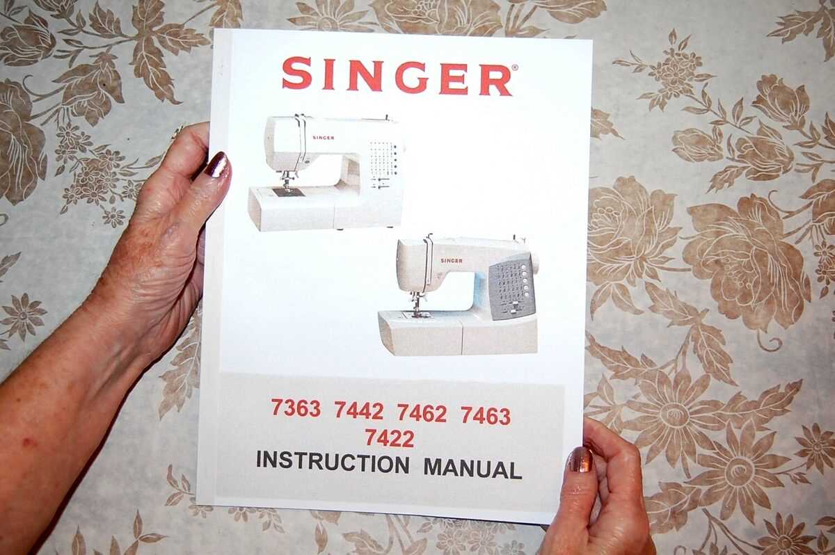 singer 7422 instruction manual