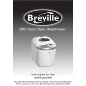 breville bread machine instruction manual