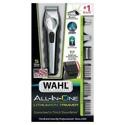 wahl beard trimmer instruction manual