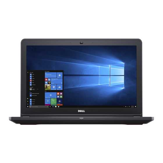 dell inspiron 15 5000 instruction manual