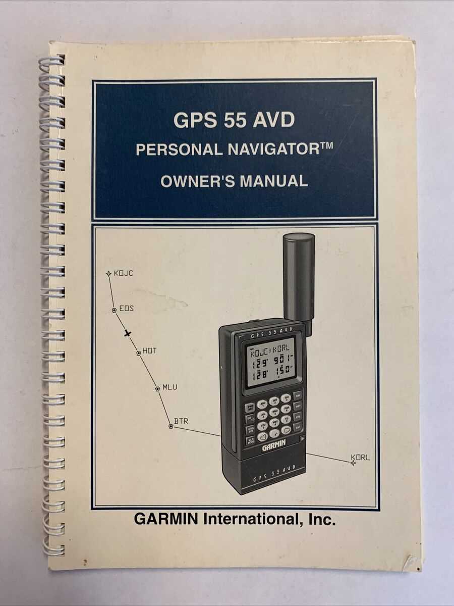 garmin nuvi 55lm instruction manual