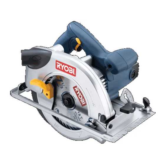 ryobi circular saw instruction manual