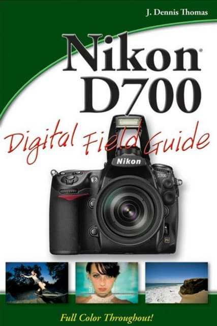 nikon d700 instruction manual