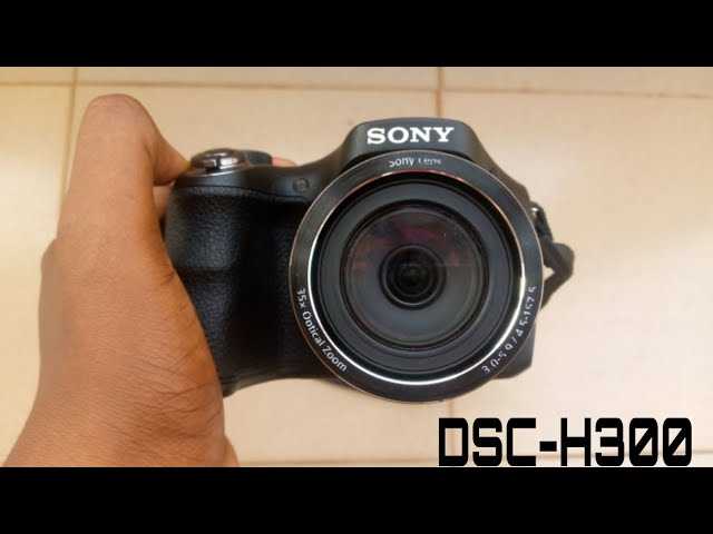 sony dsc h300 instruction manual