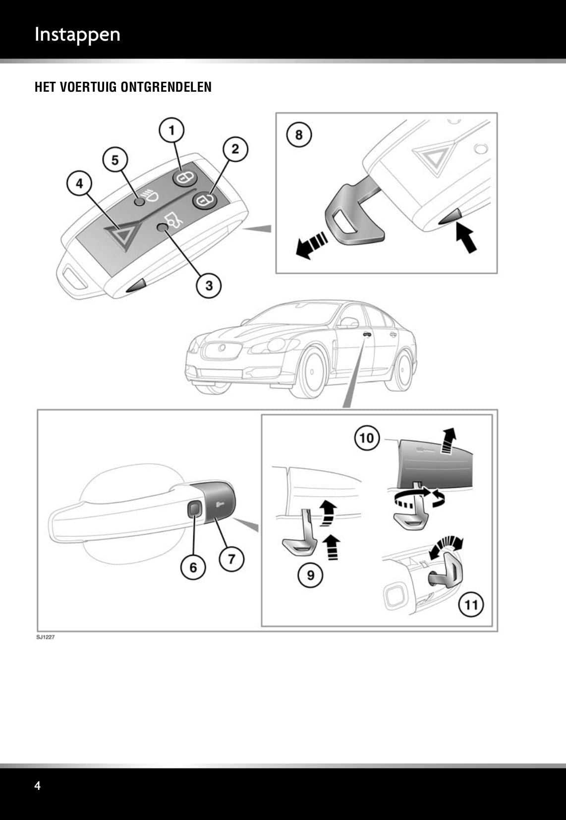 jaguar xf instruction manual