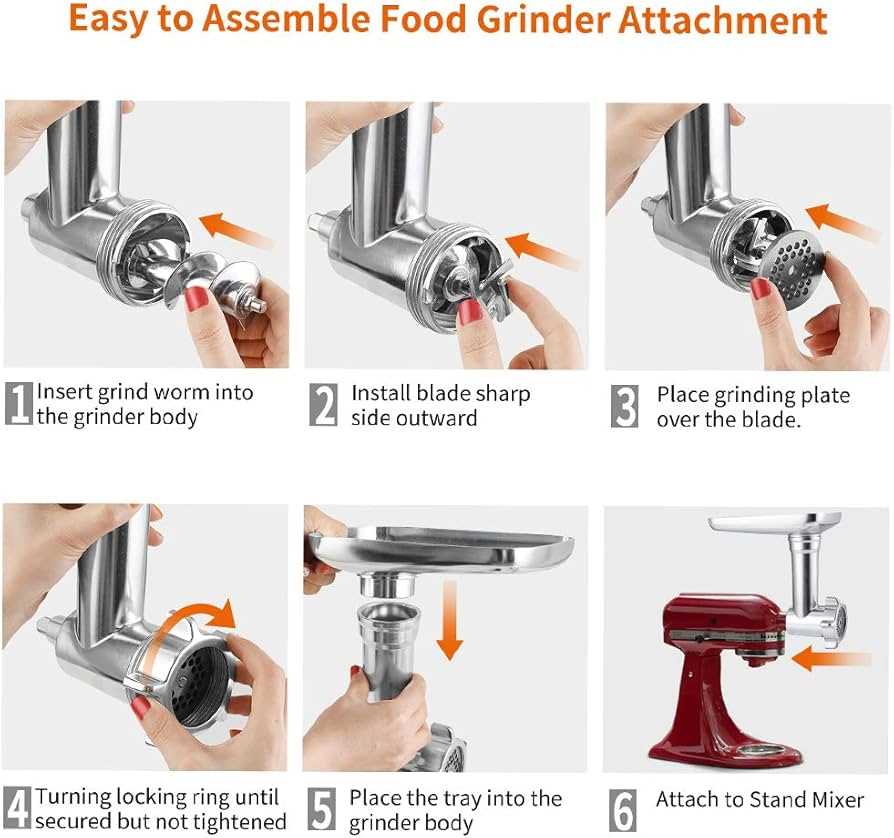 kitchenaid meat grinder instruction manual