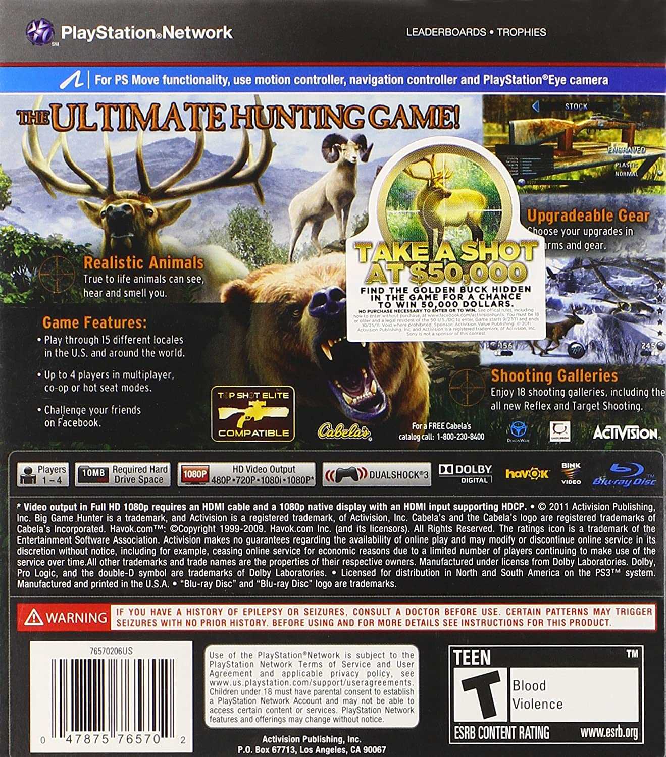 cabelas big game hunter 2010 wii instruction manual