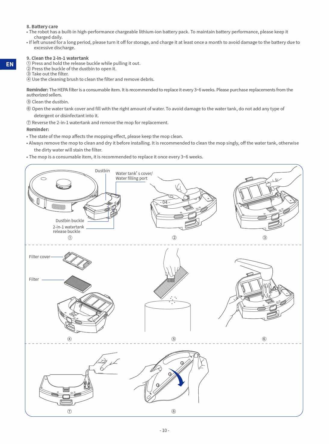 roomba vacuum instruction manual