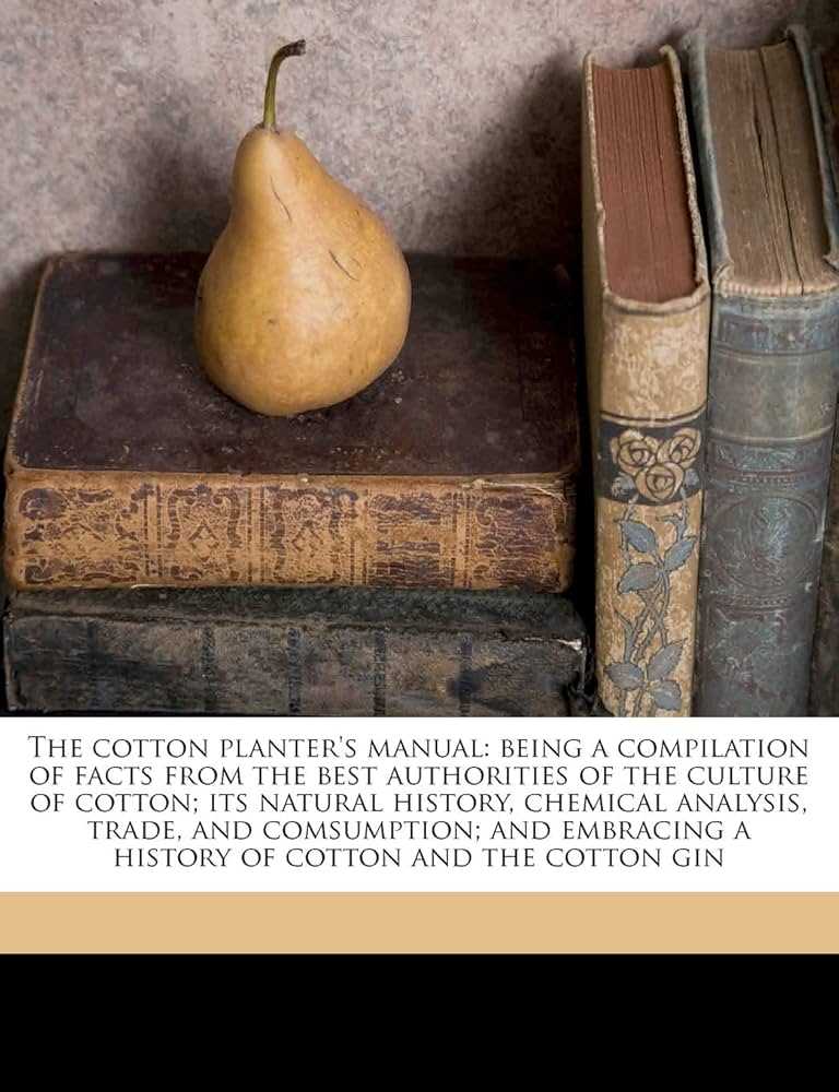 cotton gin instruction manual