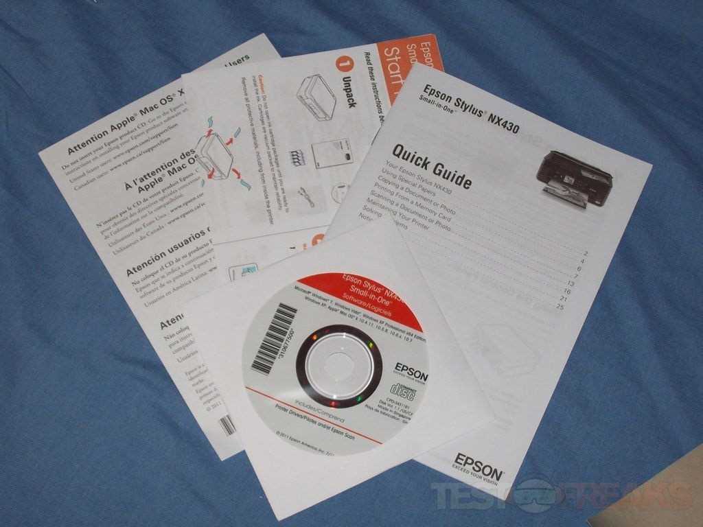 epson stylus nx430 instruction manual