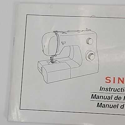 singer 2250 instruction manual