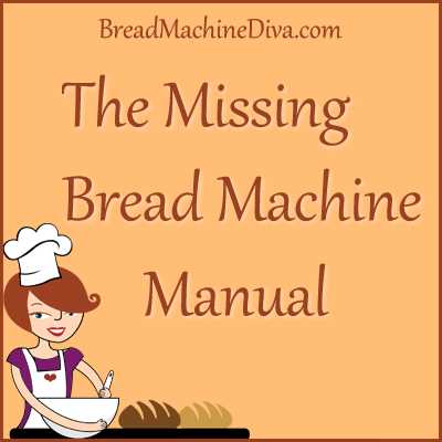 instruction manual for cookworks breadmaker