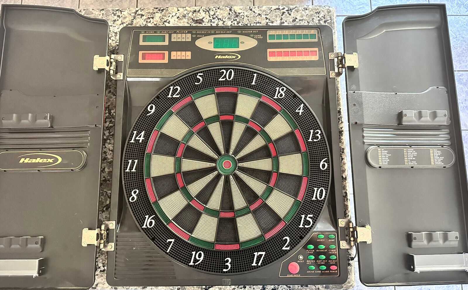 halex dartboard instruction manual