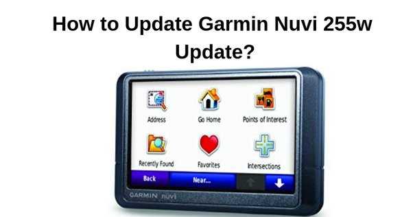 garmin 255w instruction manual