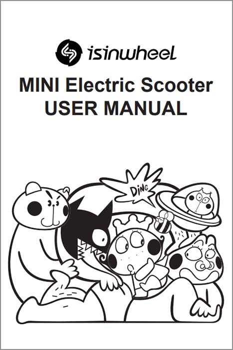 e scooter instruction manual