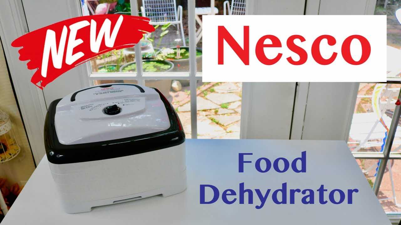 nesco dehydrator instruction manual