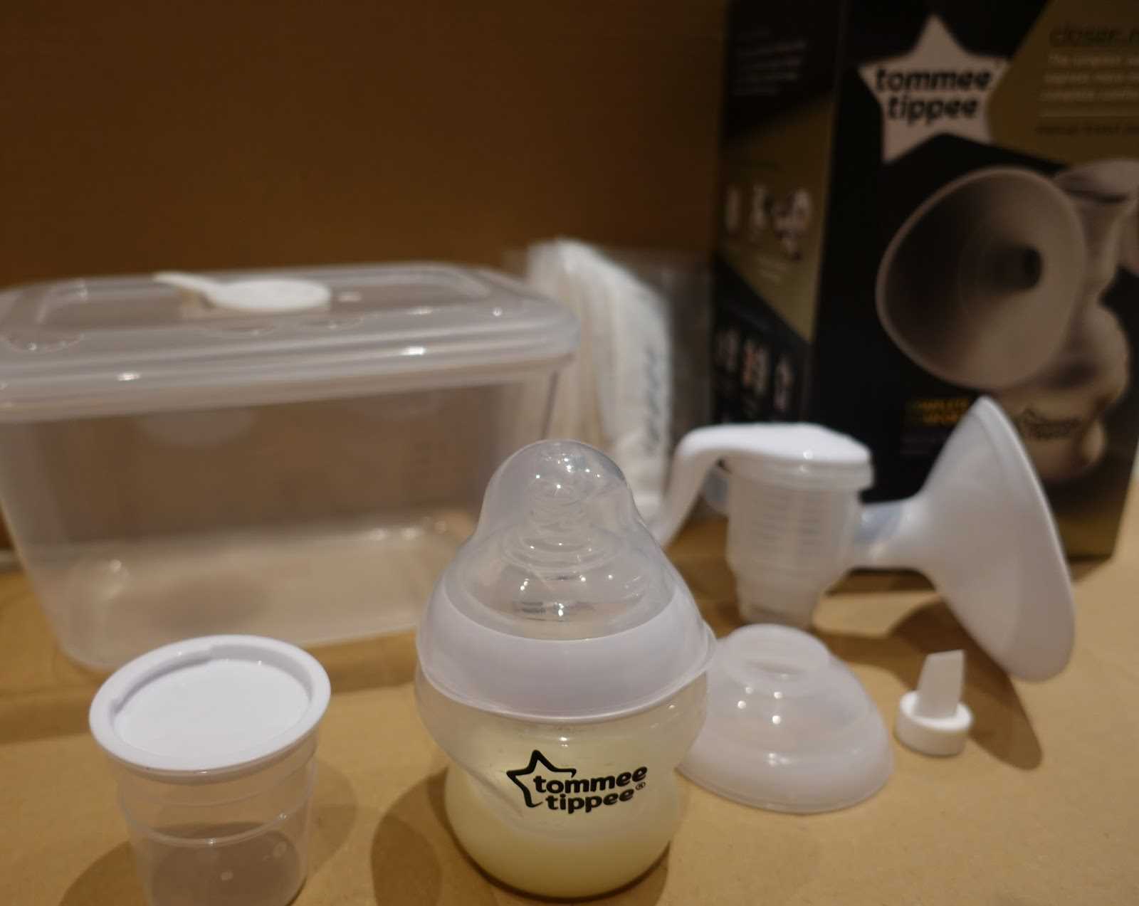 tommee tippee manual breast pump instructions