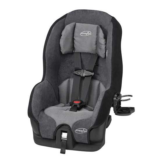 evenflo tribute car seat instruction manual