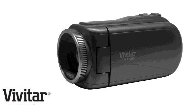 vivitar dvr 810hd instruction manual