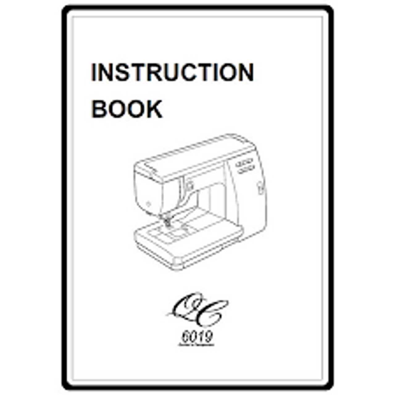 instruction manual for kenmore sewing machine