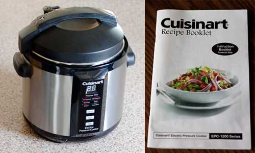 cuisinart cpc 600 instruction manual