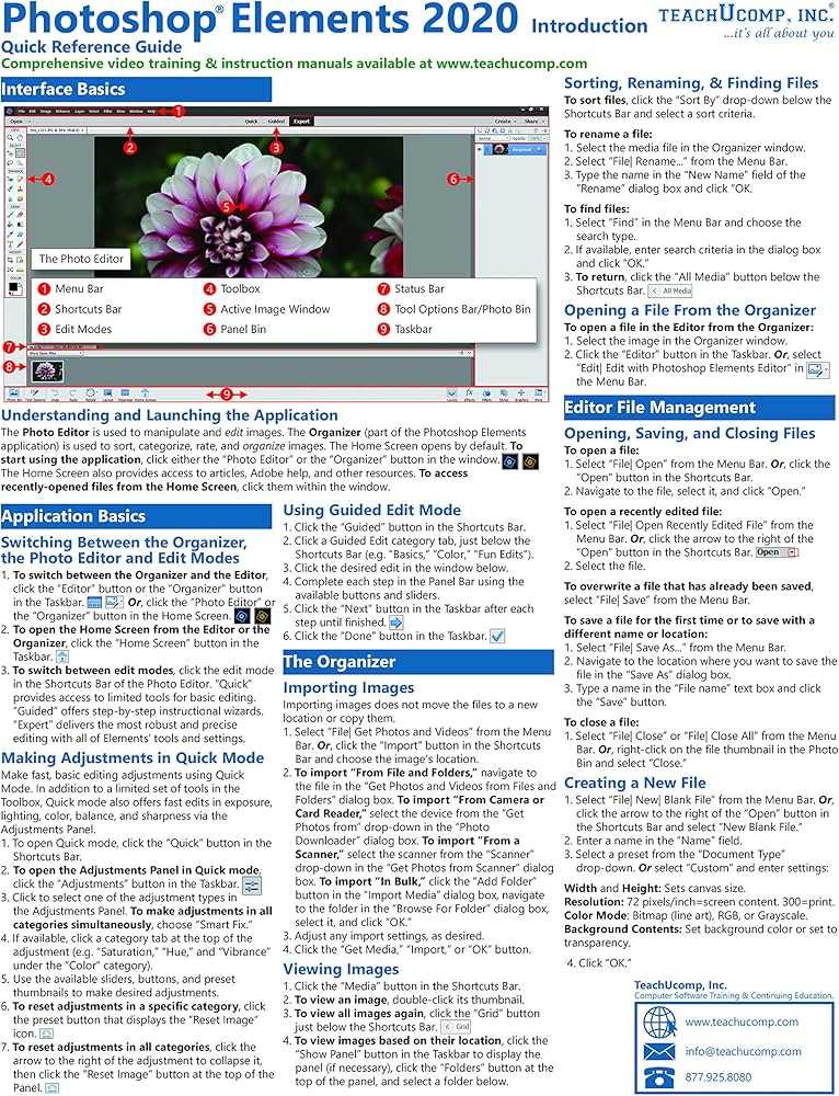 adobe photoshop elements instruction manual