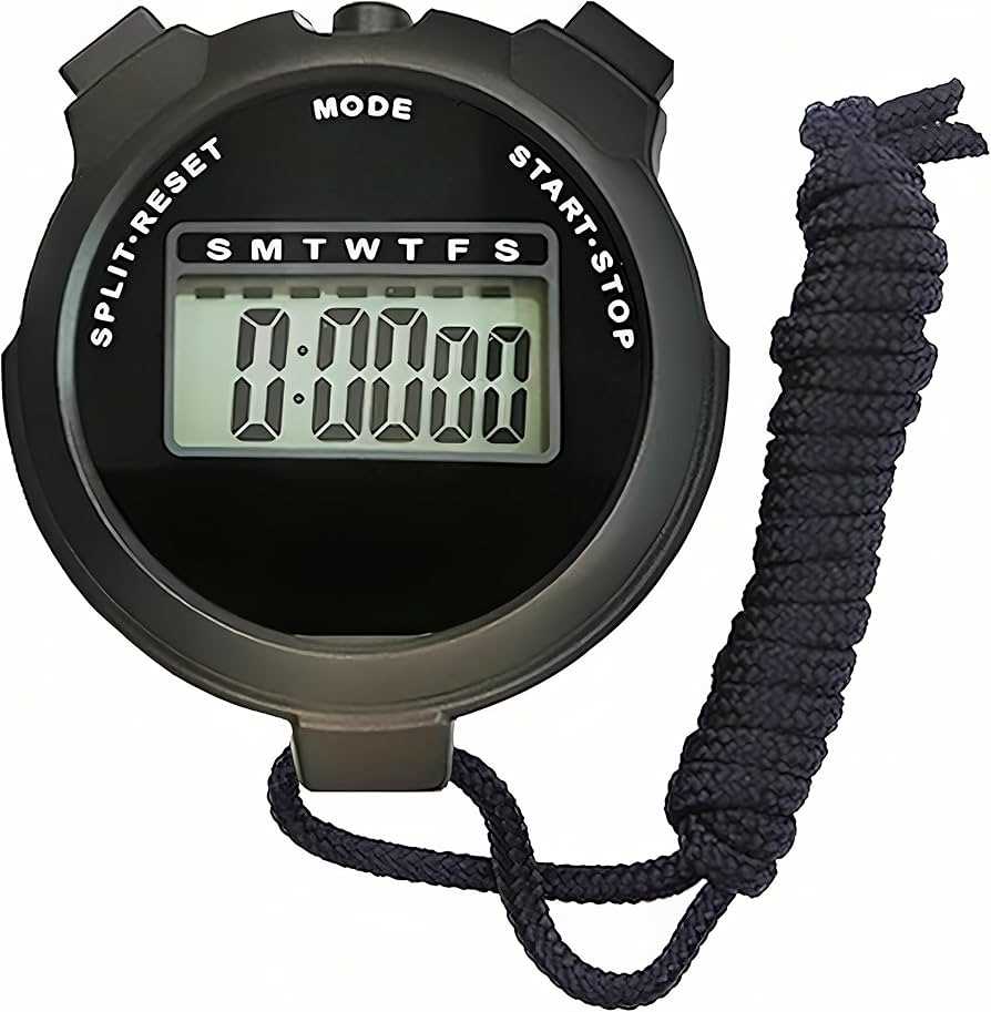 athletic works stopwatch instruction manual