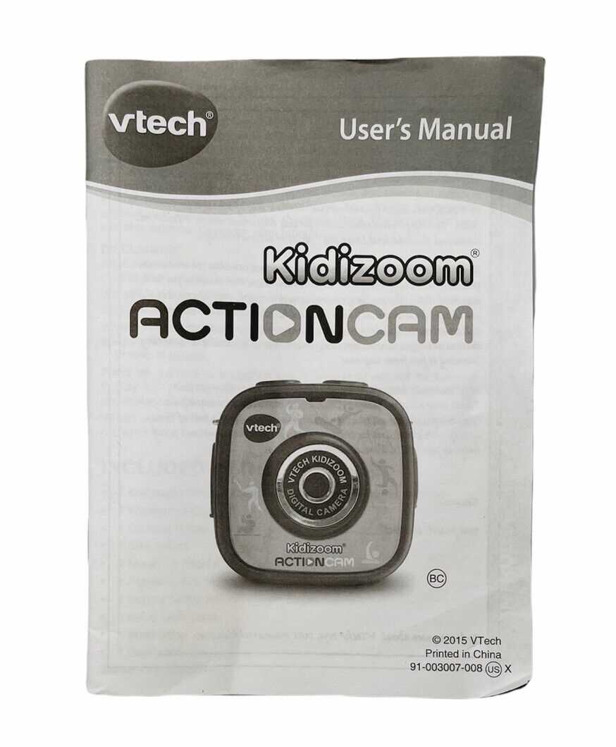 vtech camera instruction manual