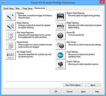 canon ip110 instruction manual