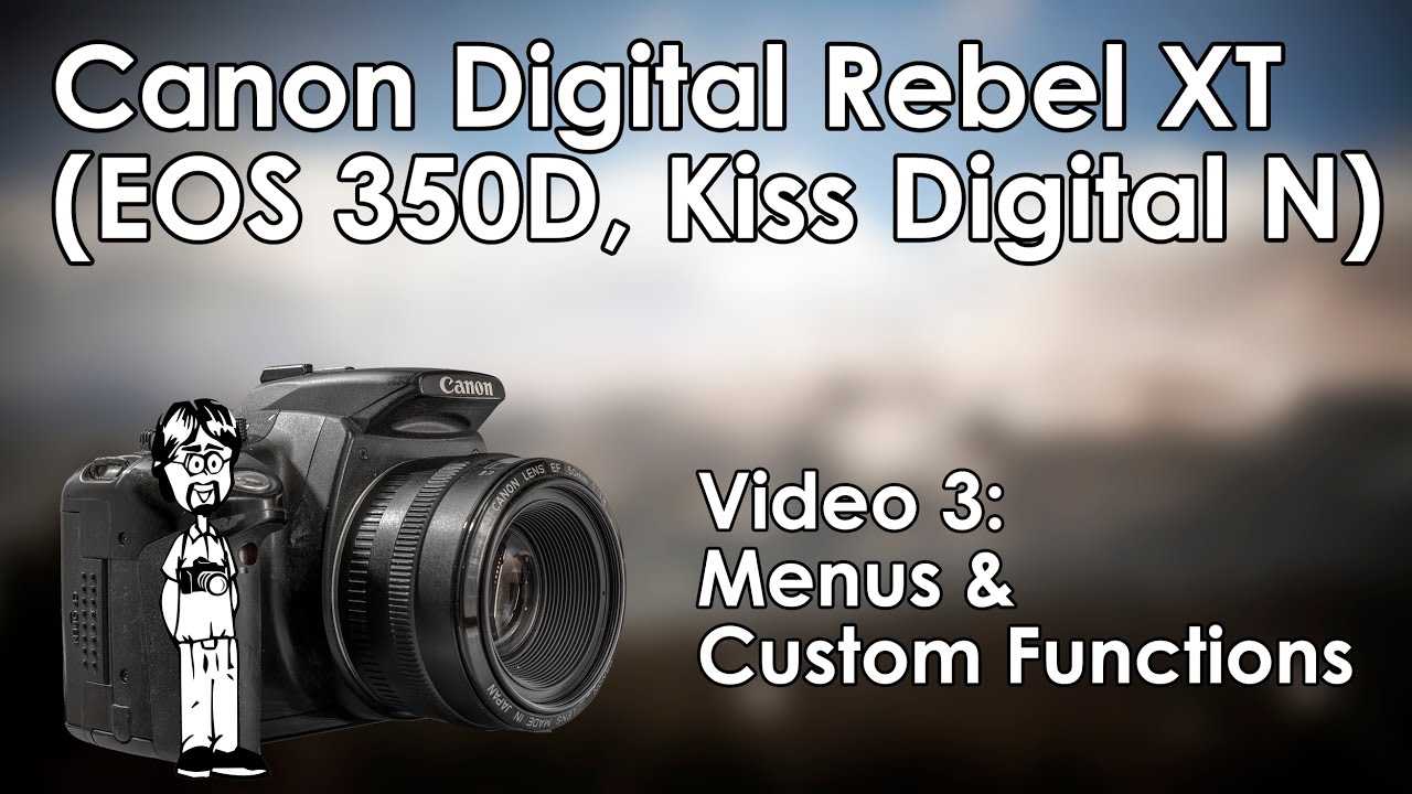 canon digital rebel xt instruction manual