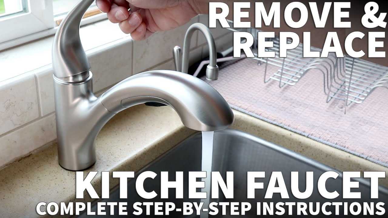 moen kitchen faucet instruction manual