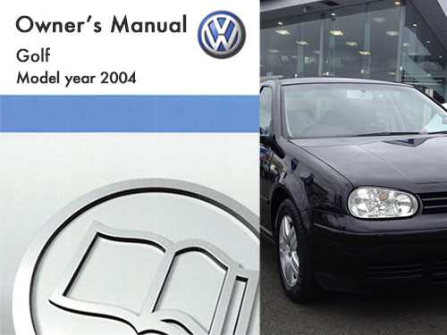 vw golf instruction manual