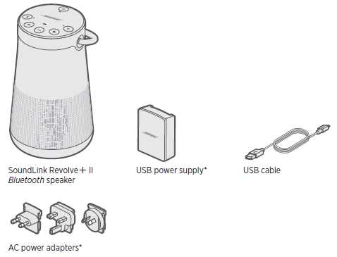 bose revolve instruction manual