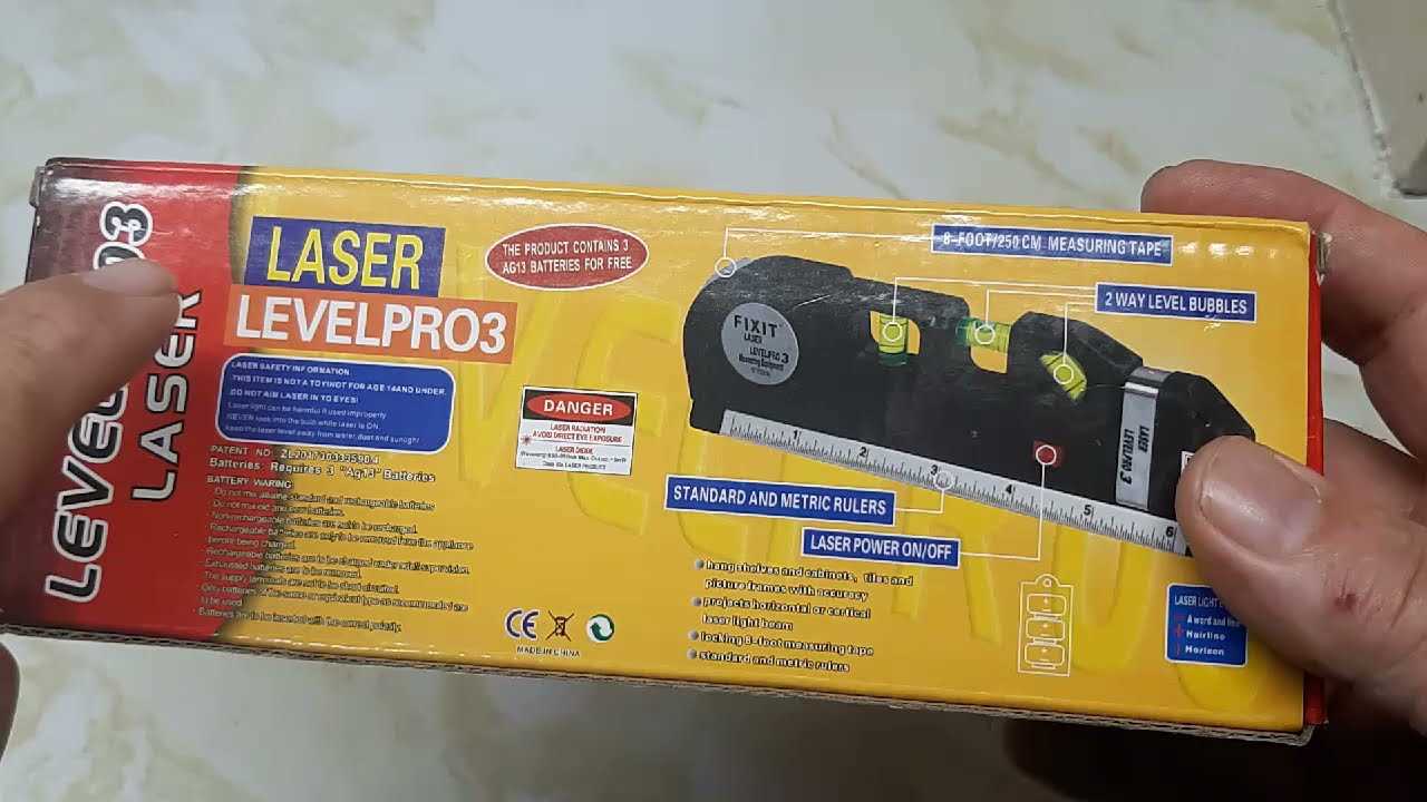 fixit laser level pro 3 instruction manual