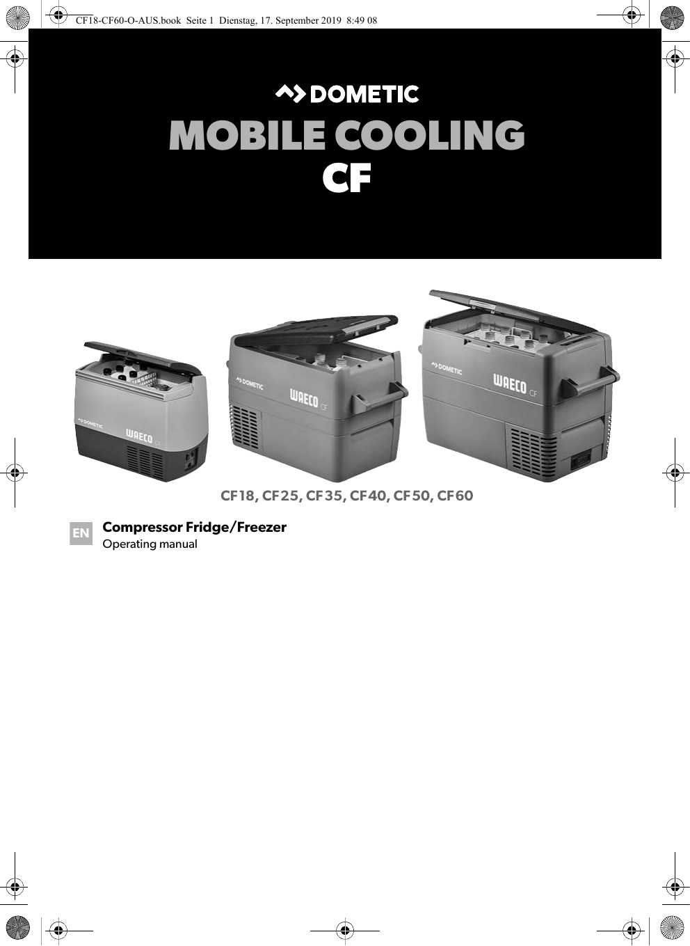 waeco cf 40 instruction manual