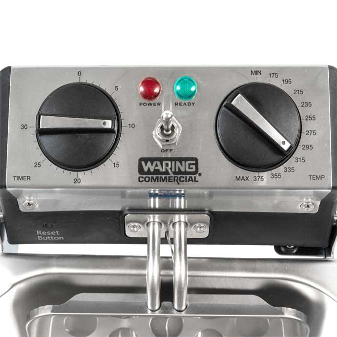 waring deep fryer instruction manual