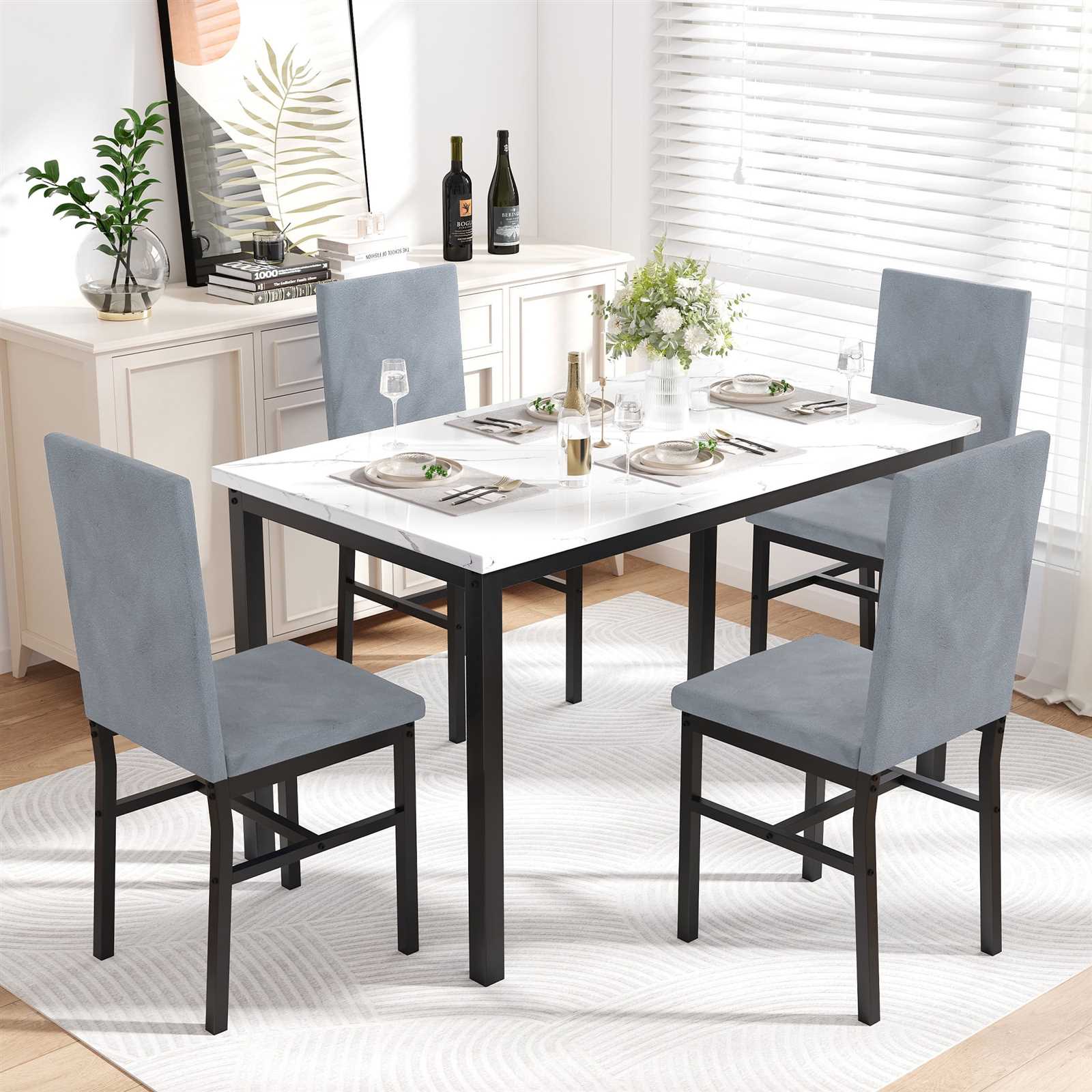 mainstays 5 piece counter height dining set instruction manual