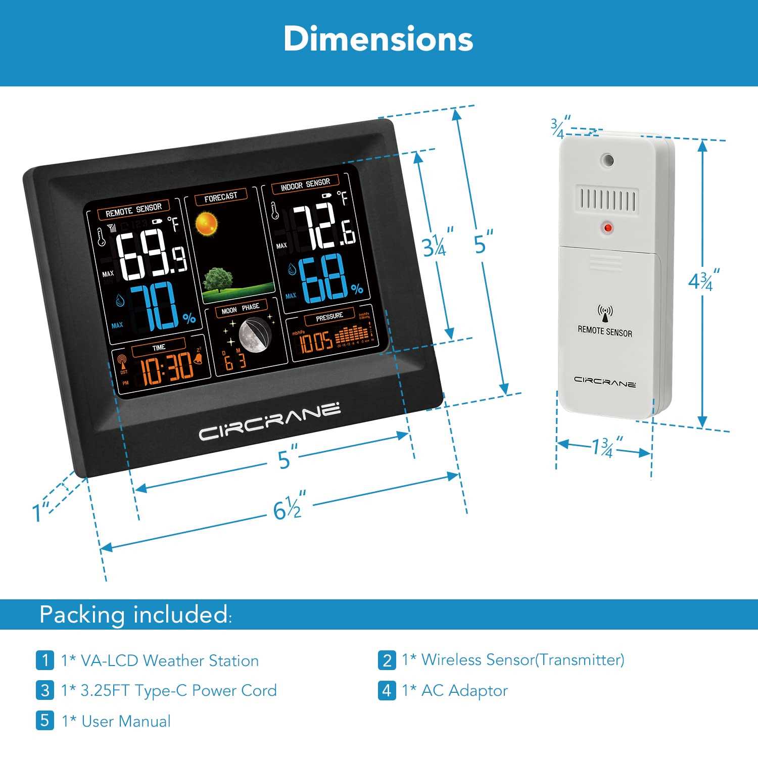 weather channel weather station instruction manual