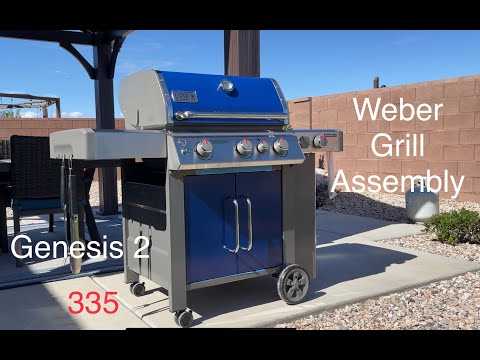 weber grill genesis ii instruction manual