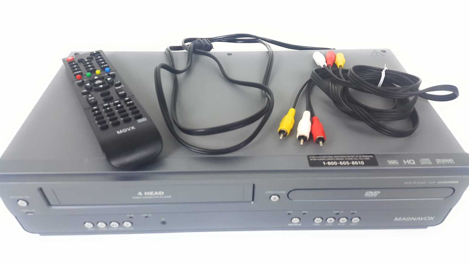 magnavox dvd vcr combo instruction manual