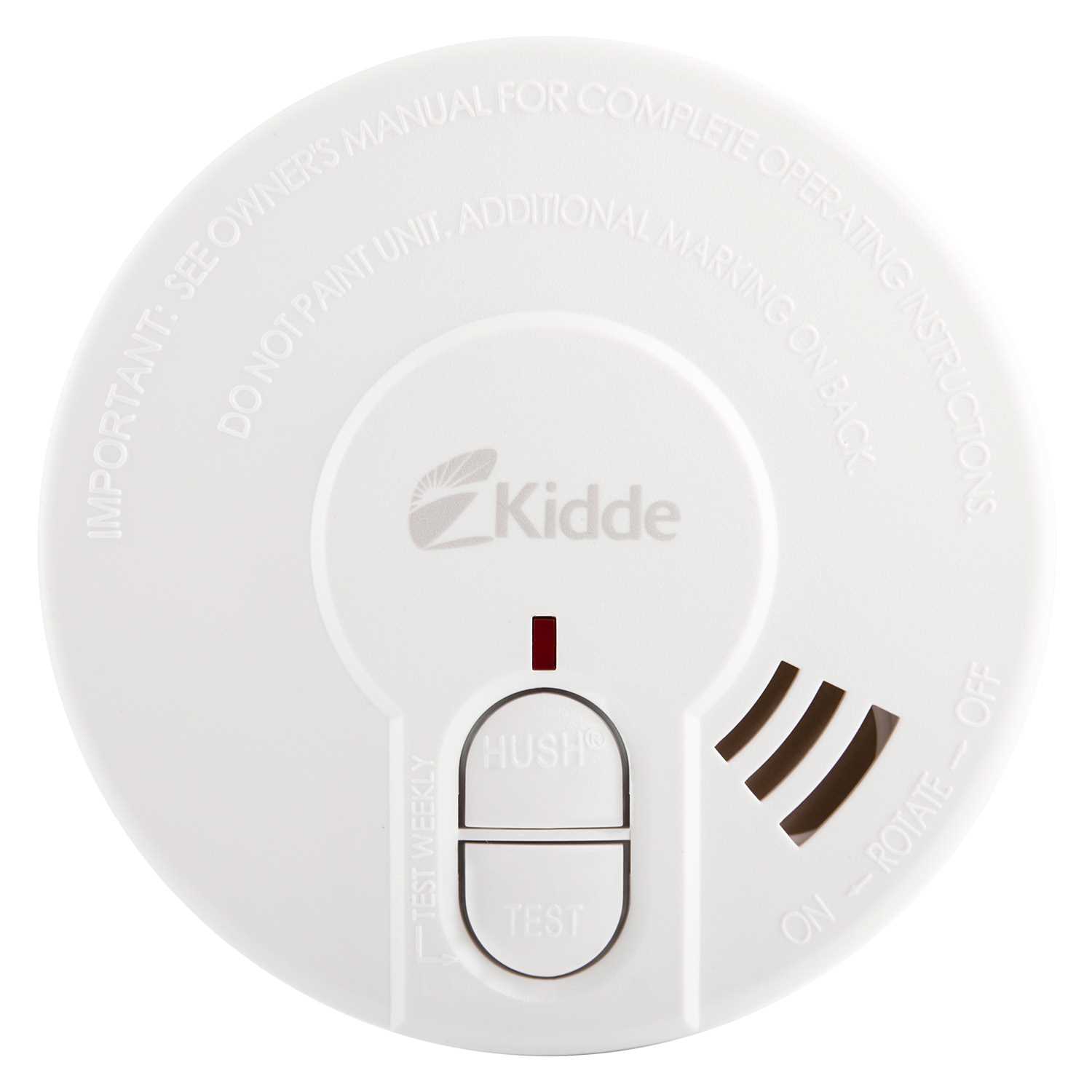 kidde smoke alarm instruction manual