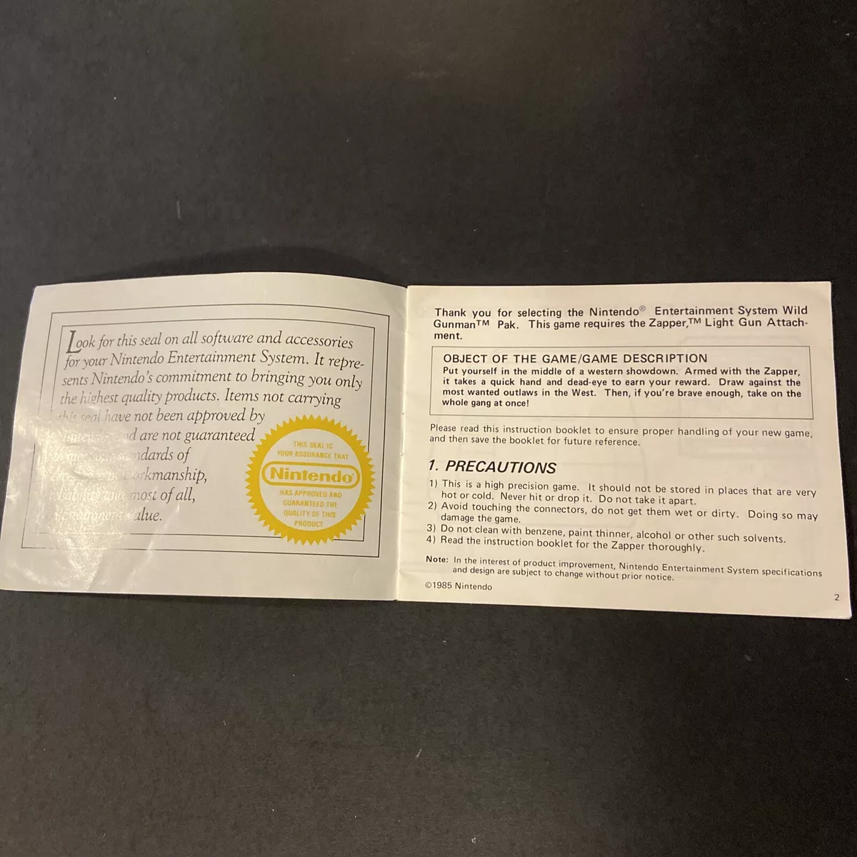 wild guns instruction manual