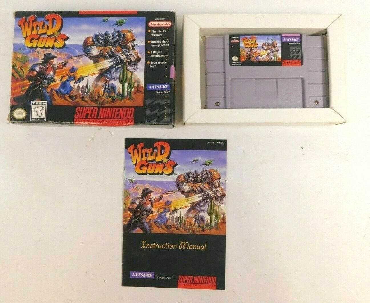 wild guns instruction manual